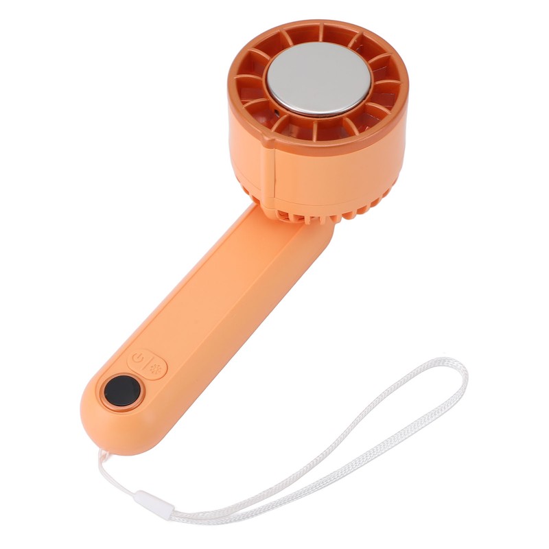 Portable Handheld Fan Foldable LED Display Rechargeable Handheld Pocket Fan