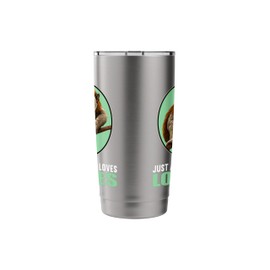 Just a Girl who loves Lorises Loris Stainless Steel Insulated Tumbler