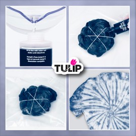Tulip Step Tie-Dye Kit 1 Color Blue, One Size
