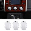 Car Center Console Air Conditioner Switch Button Knob Trim Cover