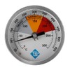 ANCLLO Flaming Coals ReCalibratable BBQ Smoker Thermometer Gauge