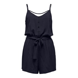 ONLY Women's Onlnova Life Meyer Playsuit Solid Ptm, Night sky
