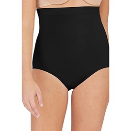 Red Hot by Spanx Thintuition High-Waisted Brief Very Black SM