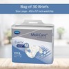 MoliCare Premium Elastic 6D Adult Incontinence Brief L Moderate Absorbency