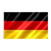German Flag 3x5 FT Germany Flag With Brass Grommets Fade