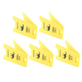 5Pcs Funny Cat Vomit Sign, Sturdy ABS Construction Water Proof Unique Design Pet Warning Vomiting Indicator for Office Coworkers(2.64 X 3.94in) (Cat)