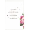 Extra large granddaughter birthday card. 8 page insert. Love heart.