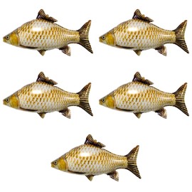 CVFRTT 5 Pieces Of Simulated Fish Balloons, Creative Balloons, Children'S Toy Balloons, Interesting Balloons, Decorative Balloons