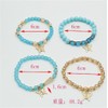 Kicomvi Multilayer Crystal Beaded Stackable Bracelets Butterfly Charm Bracelets Bohemian