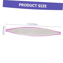 Baluue 6pcs Nail Buffer Premium Nail Polishing Tools for Manicure Waxing Brushes and Files for Home Salon Use Accessories