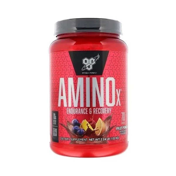 Suplemento en polvo BSN Endurance and Recovery Aminoácidos sabor ponche