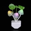 Rienar Sensor Led Night Light, Color Changing Plug-in LED Mushroom