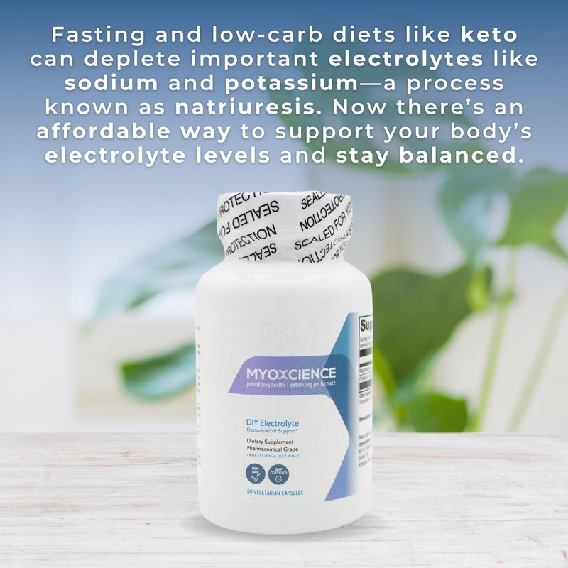 DIY Electrolyte | 99 mg Potassium and 50 mg Magnesium