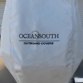 Oceansouth Full Outboard Cover (Black) (8-20HP) PSN Cover Scooter Motorcycle Quad Tarpaulin Outboard Motor Outboard PS Engine E Motor Boat Tarpaulin Outboard
