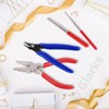 Glarks 8Pcs Looping Tool Set Including Wire Mandrel, 6 in