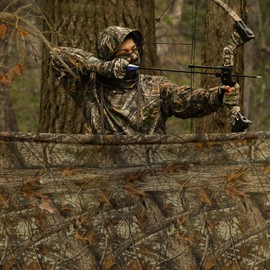 LOOGU Lightweight Fabric Cloth for Privacy Protection Camouflage Sun Protection - Cloth Camouflage Net Cover Burlap for Garden Camping Hunting and Much More - Various Sizes and Designs (1.5 m x 4 m,