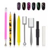 Manicura;Iman Ojo de Gato de Uñas 8pcs Iman Ojo De