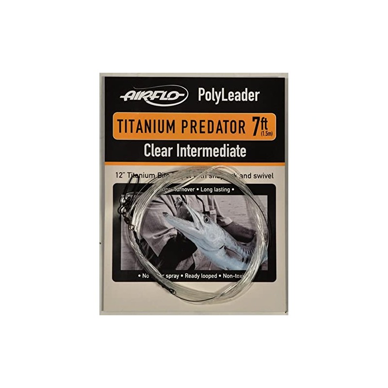 Airflo Titanium Predator Polyleader - 7' Intermediate