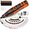 HARDELL 12V Cordless Rotary Tool, 6-Speeds Rotary Tool Kit, 30000RPM