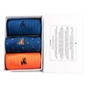 SWOLE PANDA | Luxury Bamboo Socks for Men, Orange &