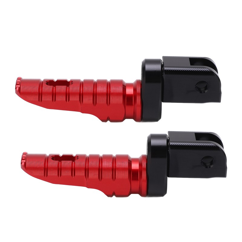 Motorcycle Front Footrests Aluminium Alloy Anti Slip Replacement for MV