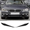 1 Pair Headlight Eyebrow ABS Vehicle Eyelid Replacement for 3