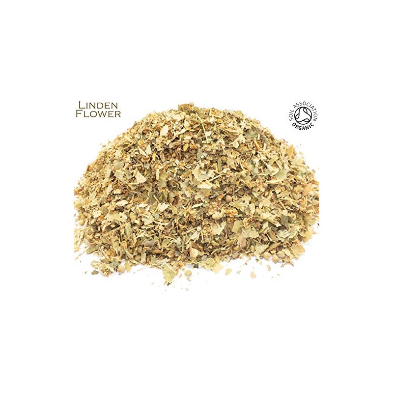 Organic Linden Flower Pure Herbal Infusion (25 Unbleached Tea Bags
