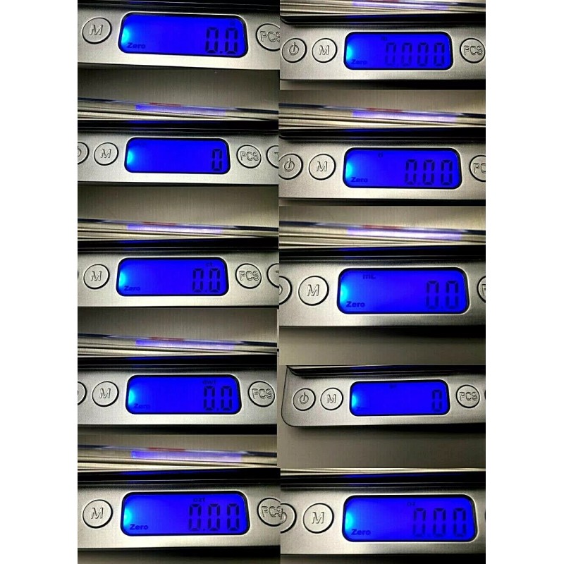 IDEA Engineering USB Rechargeable 500g (1lb) scale with .01g (.00035oz)