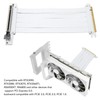 PCIE 4.0 X16 Extender 128GB/bsp Right Angle EMI Shielding Plug