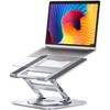 AOEVI Adjustable Laptop Stand with 360 Rotating Base, Stable Computer