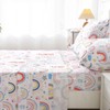 Vinogusto Twin Size Bed Sheets for Girls Kids - 3-Piece