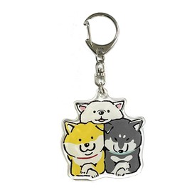 Mind Wave Cute Character Acrylic Key Holder, Junban Beautiful Leg Cloth