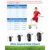 Shin Pads Boys CE Certified Airsfish Kids Football Shin Guards