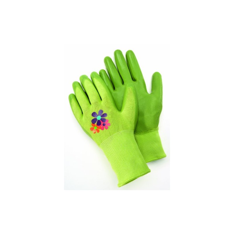 MAGID AL314T Allegro Ultra Grip Gardening Glove, Large, Color Varies