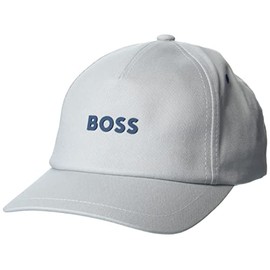 BOSS Men's Cotton Twill Small Logo Cap, Light Cement, PCE