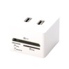 Samsonite Luggage USB Cube White Travel Size White, White