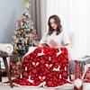 ASSUGO Christmas Cuddly Blanket, Cuddly Blankets, 150 x 200 cm,