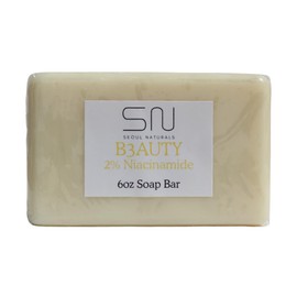 Seoul Naturals B3AUTY 2% Niacinamide Soap with Yuzu, k beauty, 6 oz