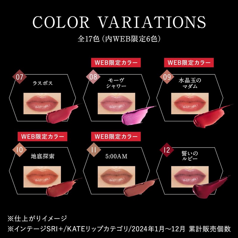 Kate Lip Monster Lipstick, 08, Mauve Shower, 0.1 oz (3