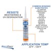 RecPro RV Construction Sealant/Adhesive | 10.2 oz Cartridge | Dries