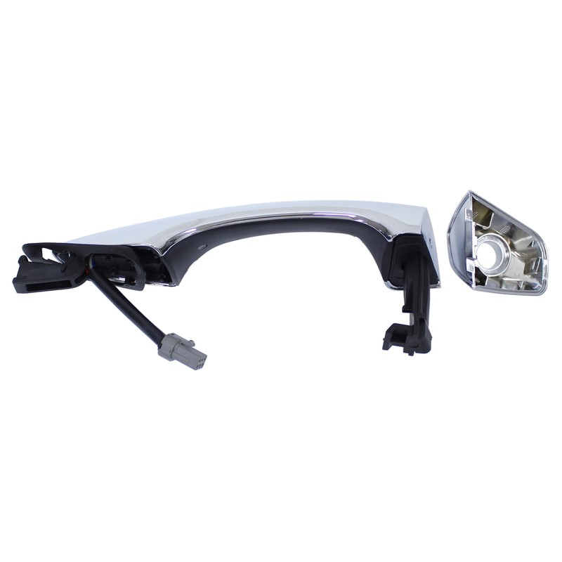 ApplianPar Front Driver Side Left Exterior Door Handle Chrome for