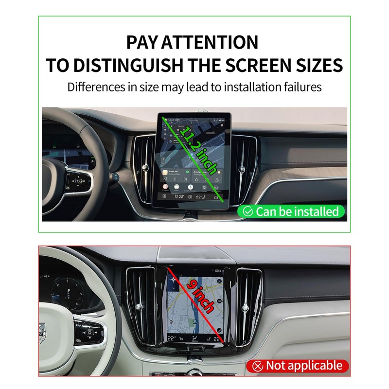 Car Phone Holder for 2025-2026 Volvo XC60 Volvo XC90 Accessories