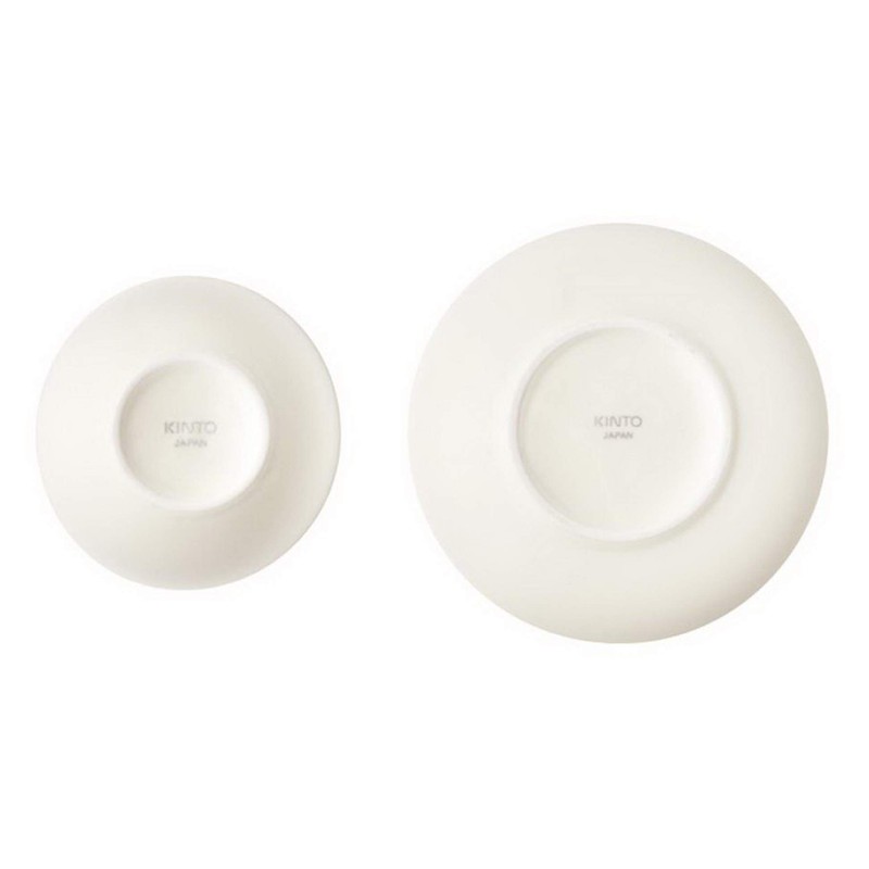 KINTO 17147 PEBBLE Cup & Saucer, 6.1 fl oz (180