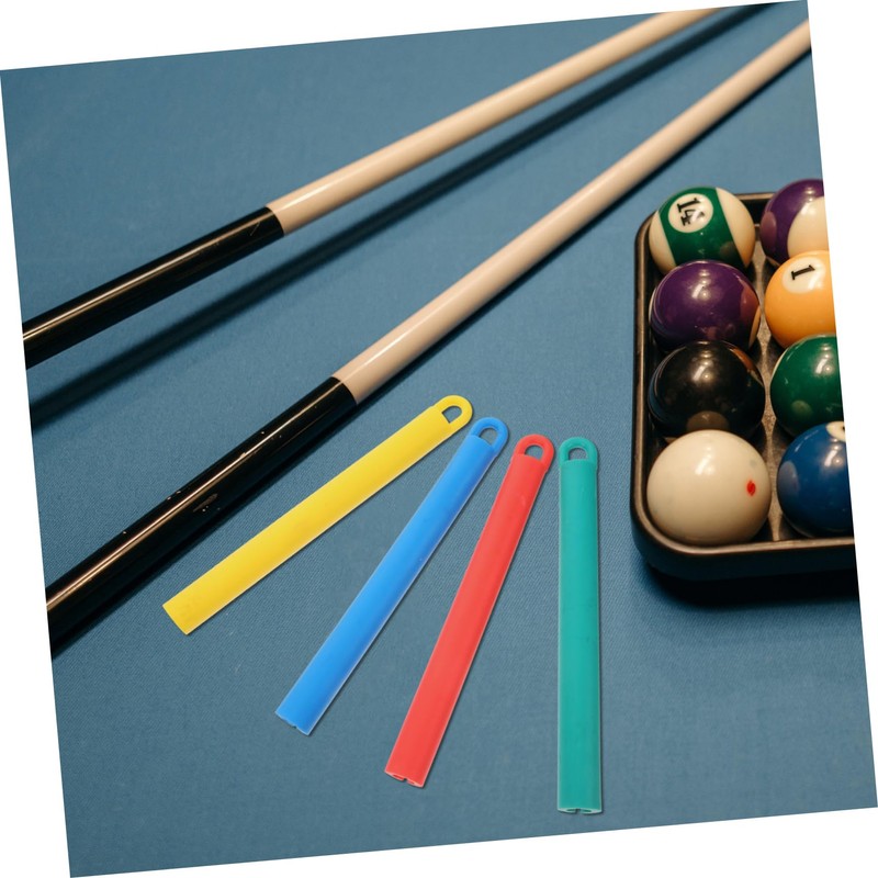 GRIRIW 4Pcs Pool Cue Hanging Holders Billiard Stick Protectors for
