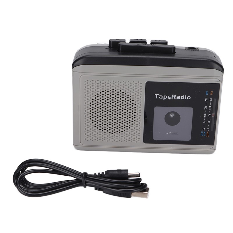 Cassette Player Portable AM/FM Radio Tape Player for Radio Programs