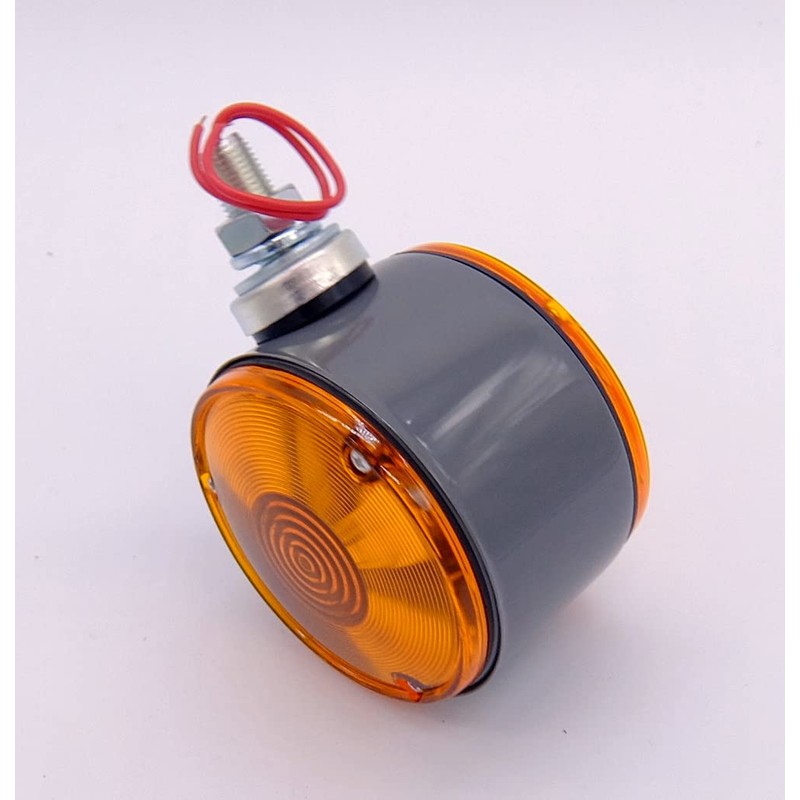 Double Sided Round Turn Signal Lamp Side Marker Light for