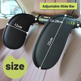 Headrest Car Children's Travel Feeling for Children and Adults, Neck Support Neck Pillow, Car Neck Pillow, Retractable Removable Car Seat Side Headrest Pillow, Sleeping Pillow