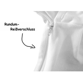 Alvi Baby Mäxchen sleeping bag, size 56, white. 68