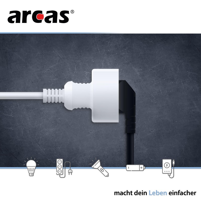Arcas Power Strip with Switch, Child Protection