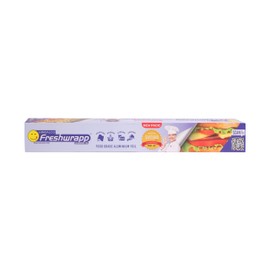 Hindalco Freshwrapp Aluminium Foil 9 Meters, 11microns | Food Packing , Wrapping, Storing and Serving Pack of 1